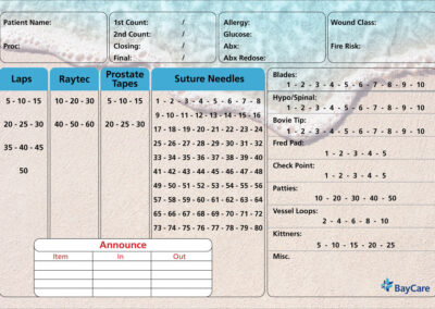 Patient Communication Marker Boards - Baycare