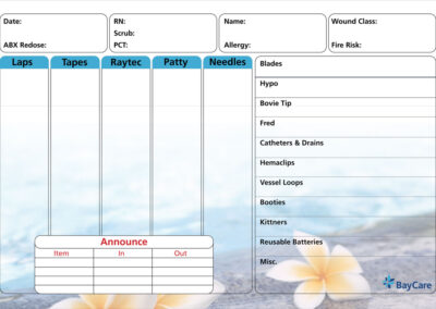 Patient Communication Marker Boards - Baycare