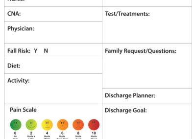 Patient Communication Marker Boards - Mason District Hospital