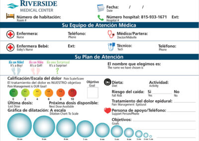 Patient Communication Marker Boards - Riverside Medical Center Labor S