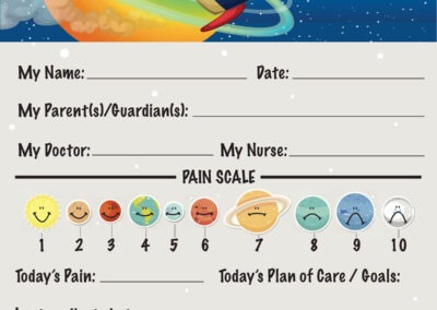 Patient Communication Marker Boards - Space Planets